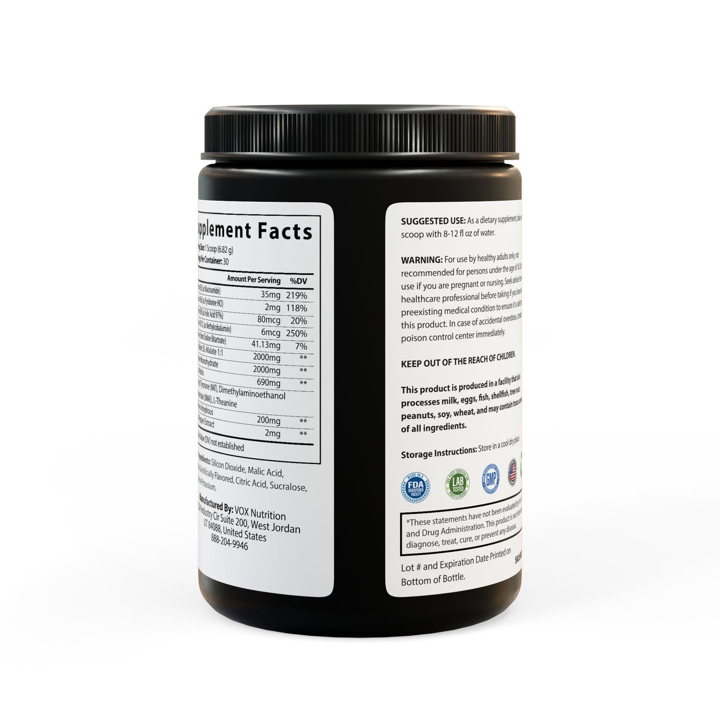 Sif's Pre-Workout Supplement, Fruit Punch (204g, 7.1oz)