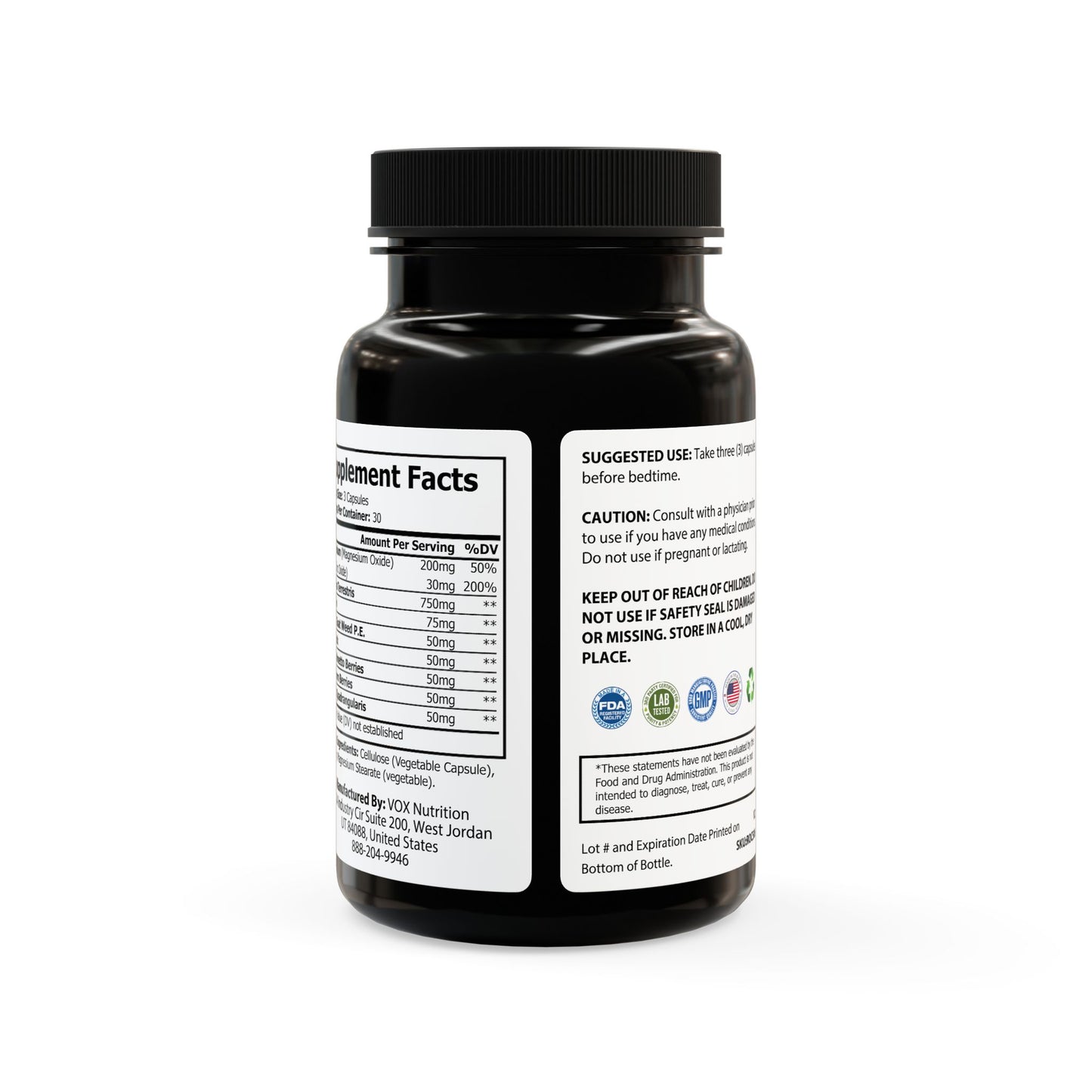 Sif's Magnesium Zinc Supplement (90 Capsules)