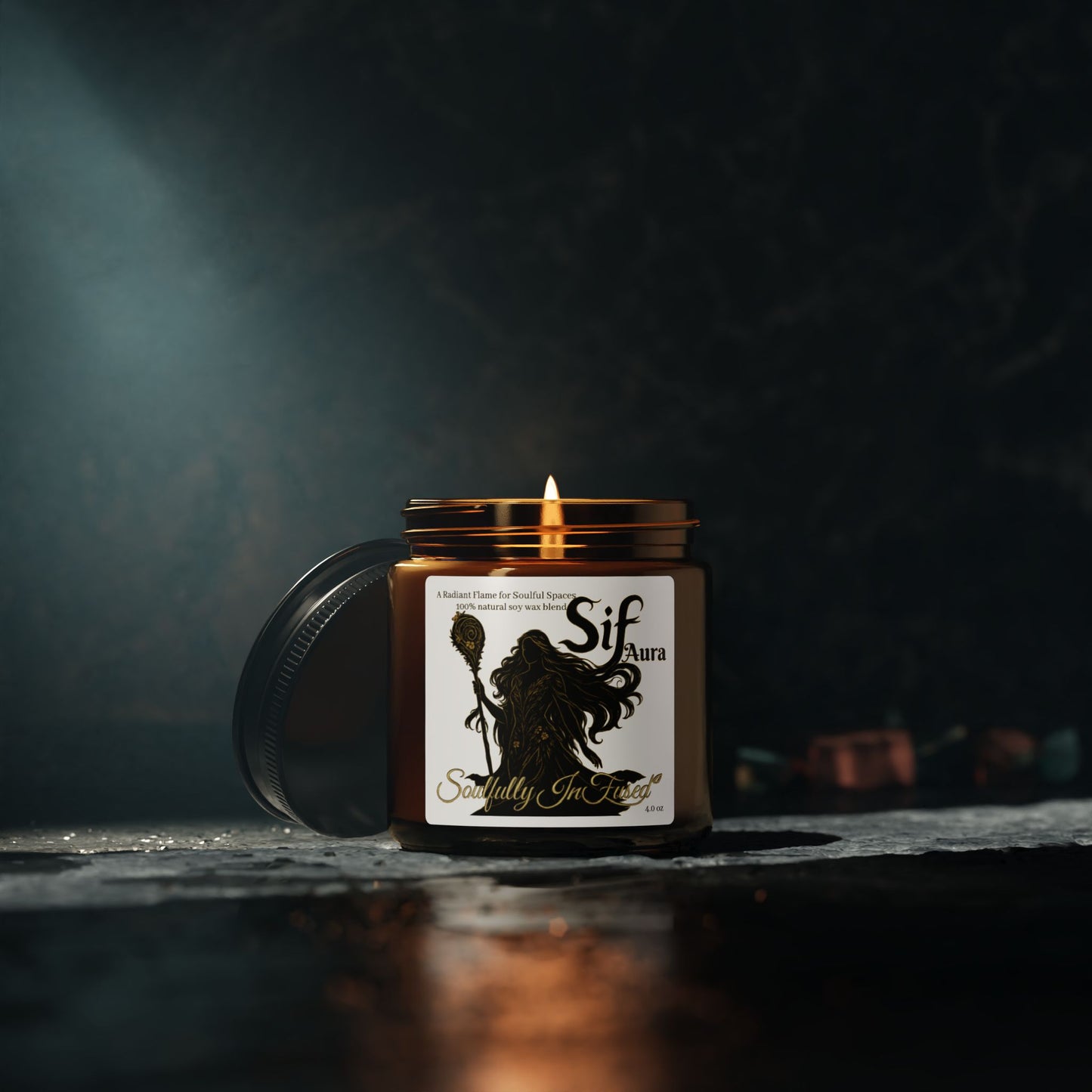 Sif's Aura Scented Soy Candle 4.0 oz