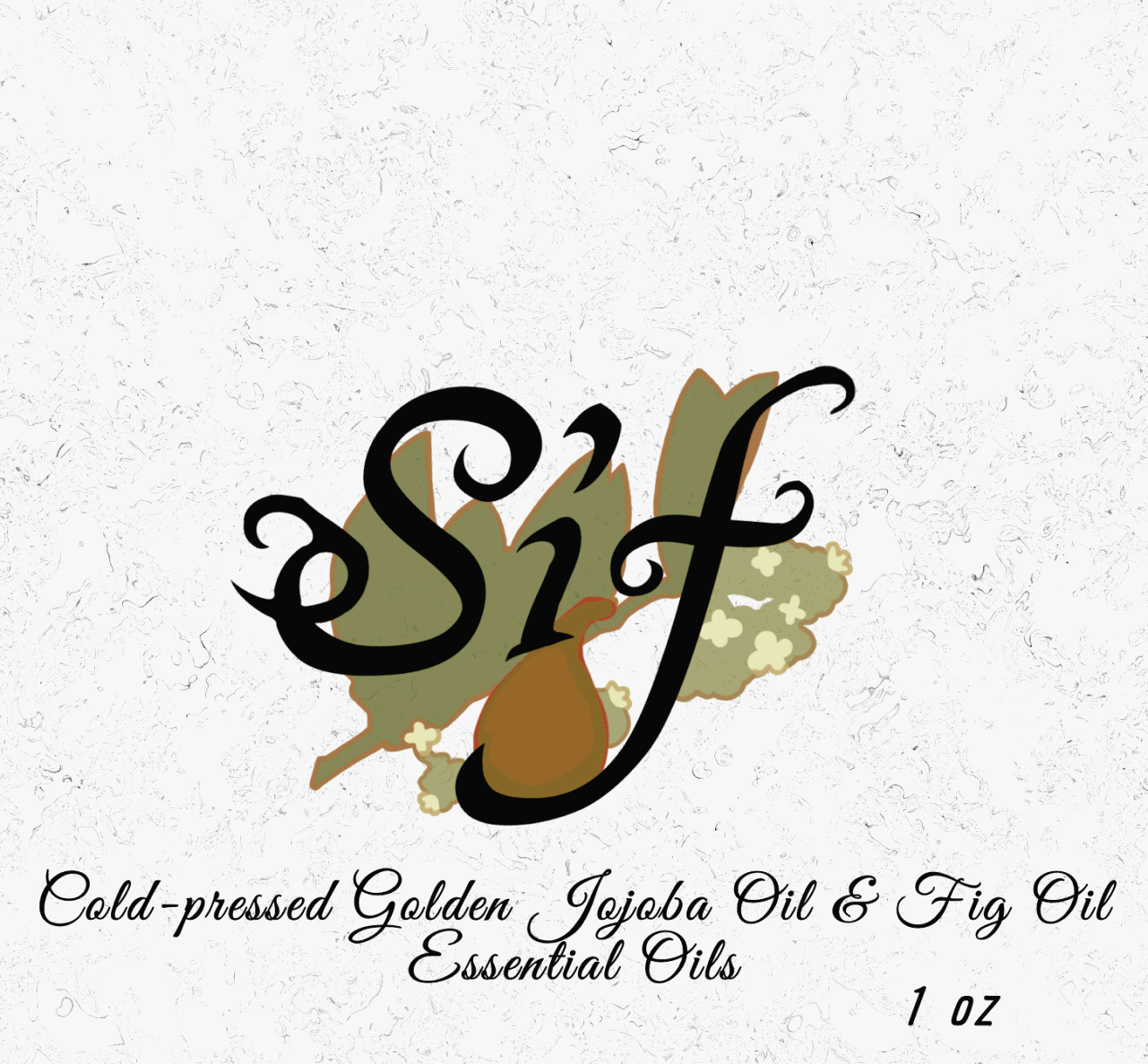Sif's Cold-Pressed Golden Jojoba Oil & Fig Oil