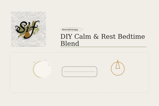 DIY “Calm & Rest” Bedtime Blend for Deeper Sleep