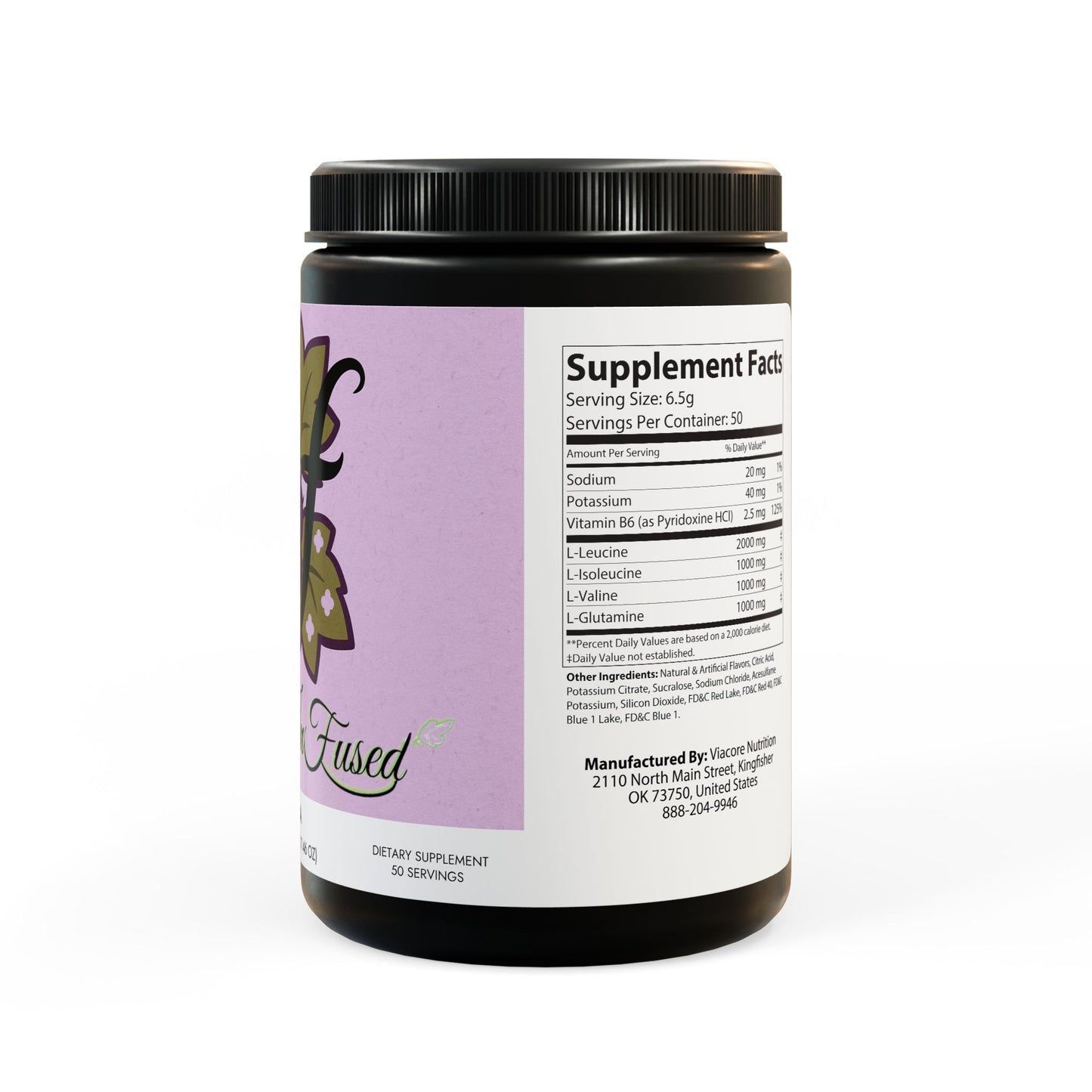 Sif's BCAA Supplement, Grape (325g, 11.46oz, 50 servings)