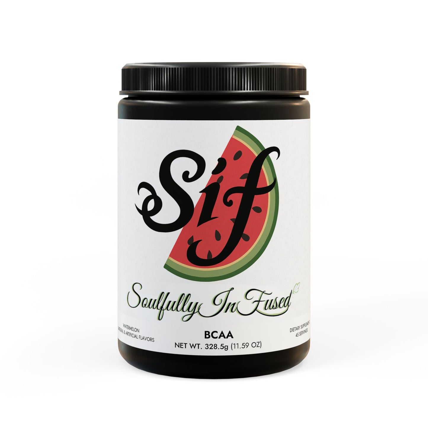 BCAA Supplement, Watermelon (325g, 11.46oz, 45 servings)