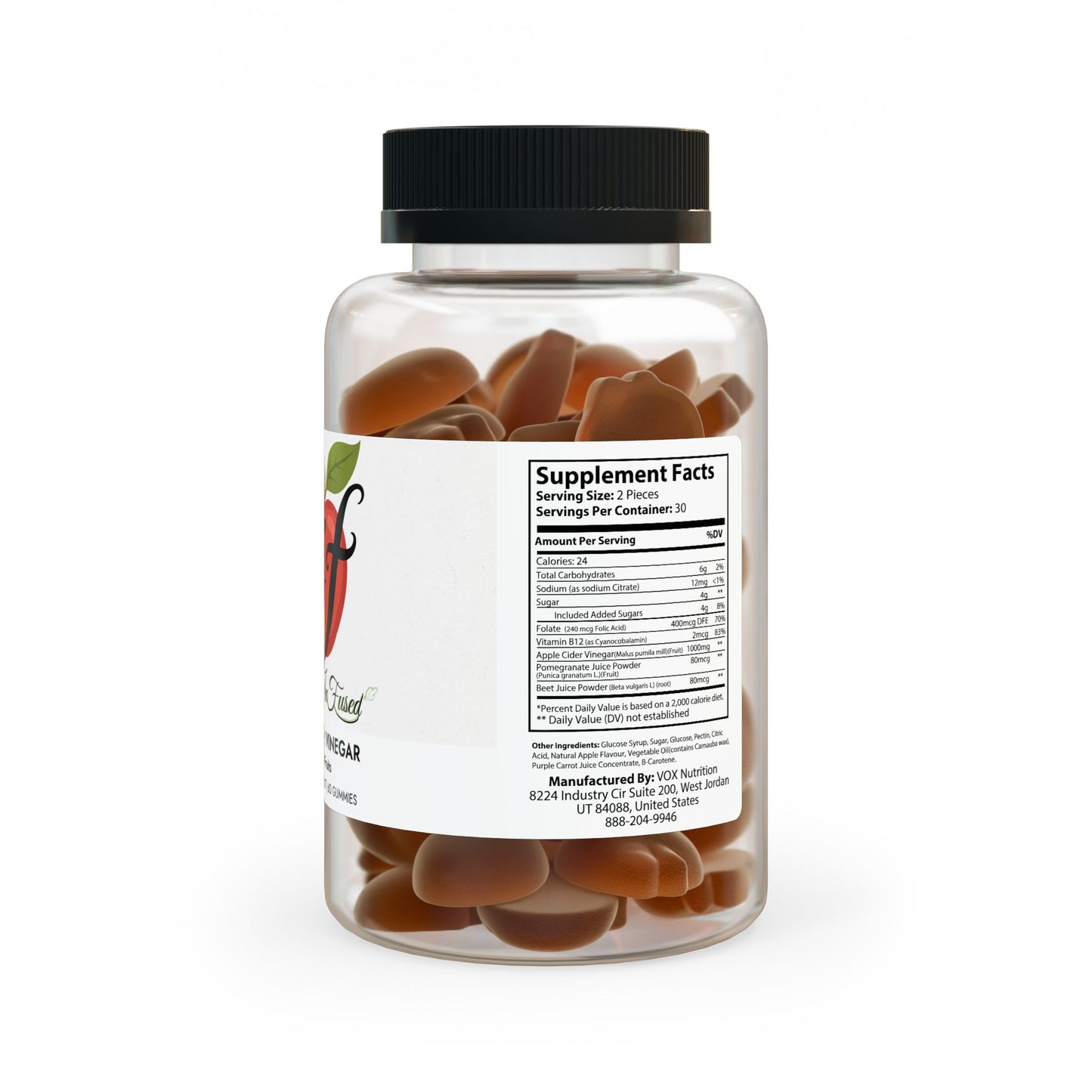 Sif's Apple Cider Vinegar Gummies (60 Gummies)
