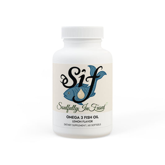 Sif's Omega 3 Fish Oil Supplement (60 Softgels)