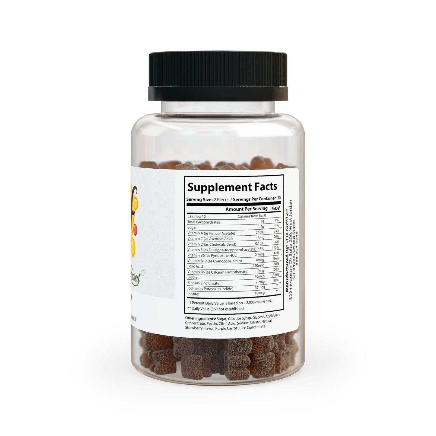 Sif's Multivitamin Gummies for Adults (60 Gummies)