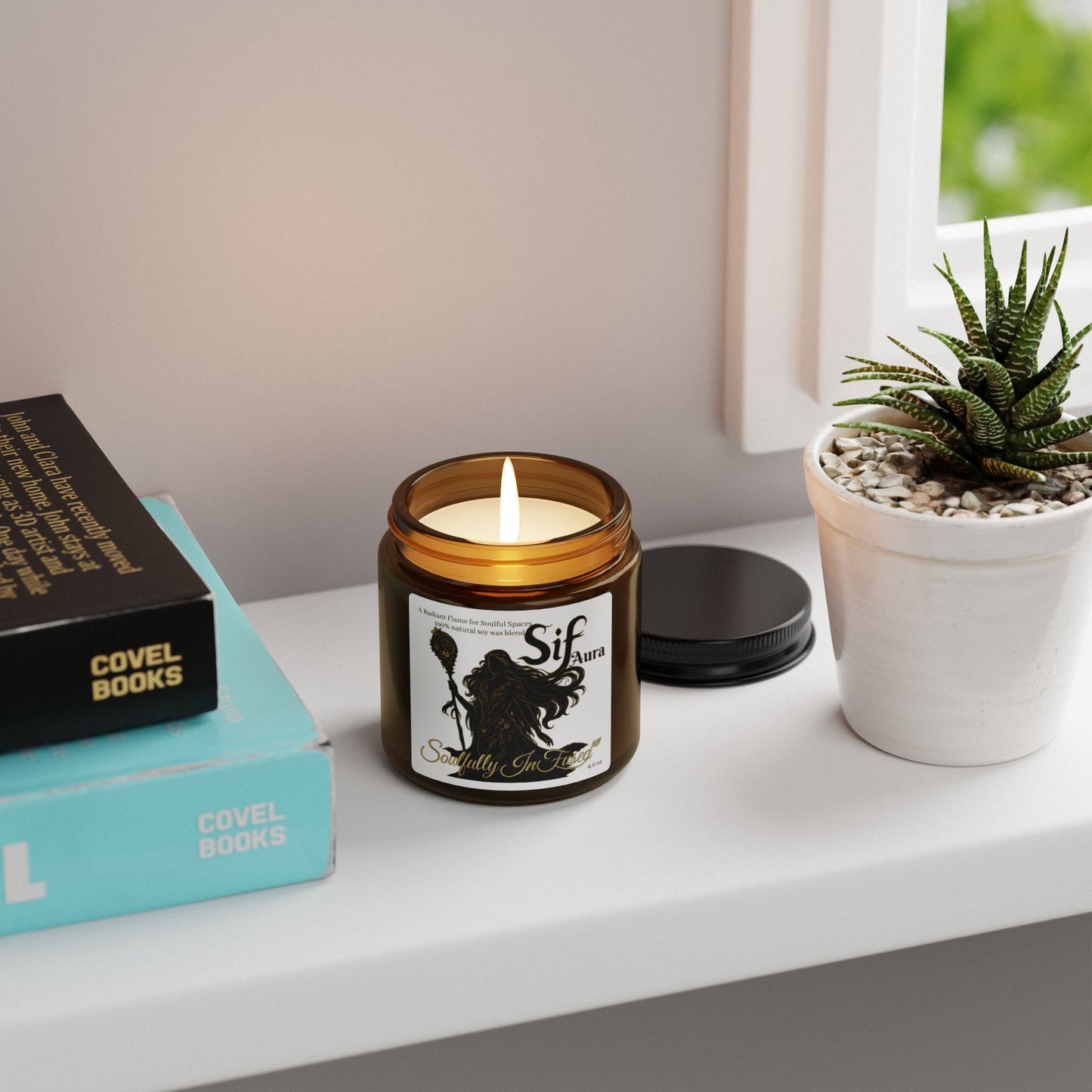 Sif's Aura Scented Soy Candle 4.0 oz