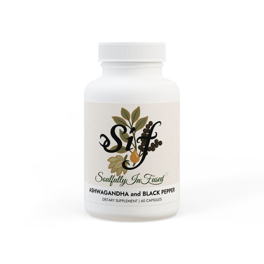 Sif's Ashwagandha and Black Pepper Supplement (60 capsules)