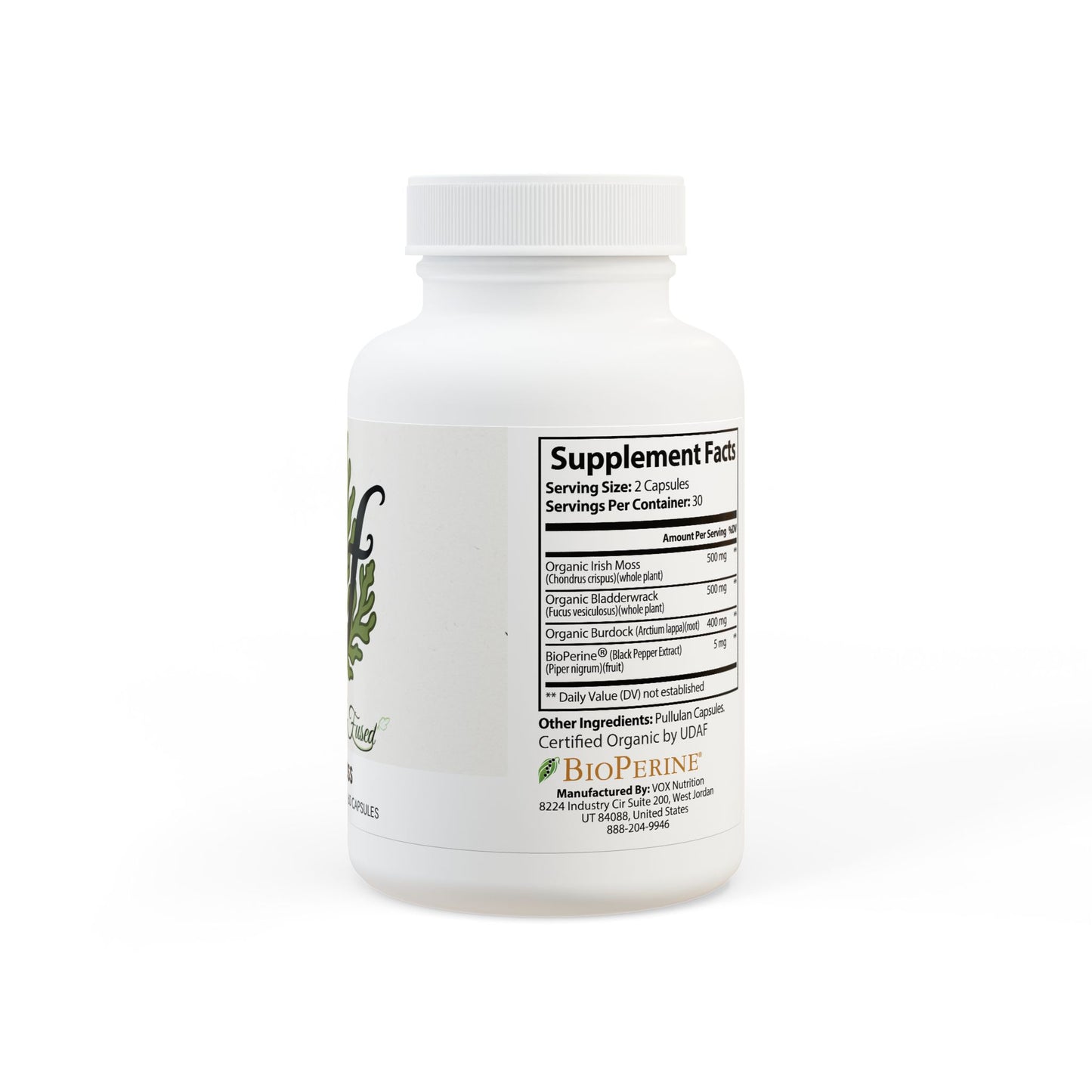 Sif's Sea Moss Supplement (60 Capsules)