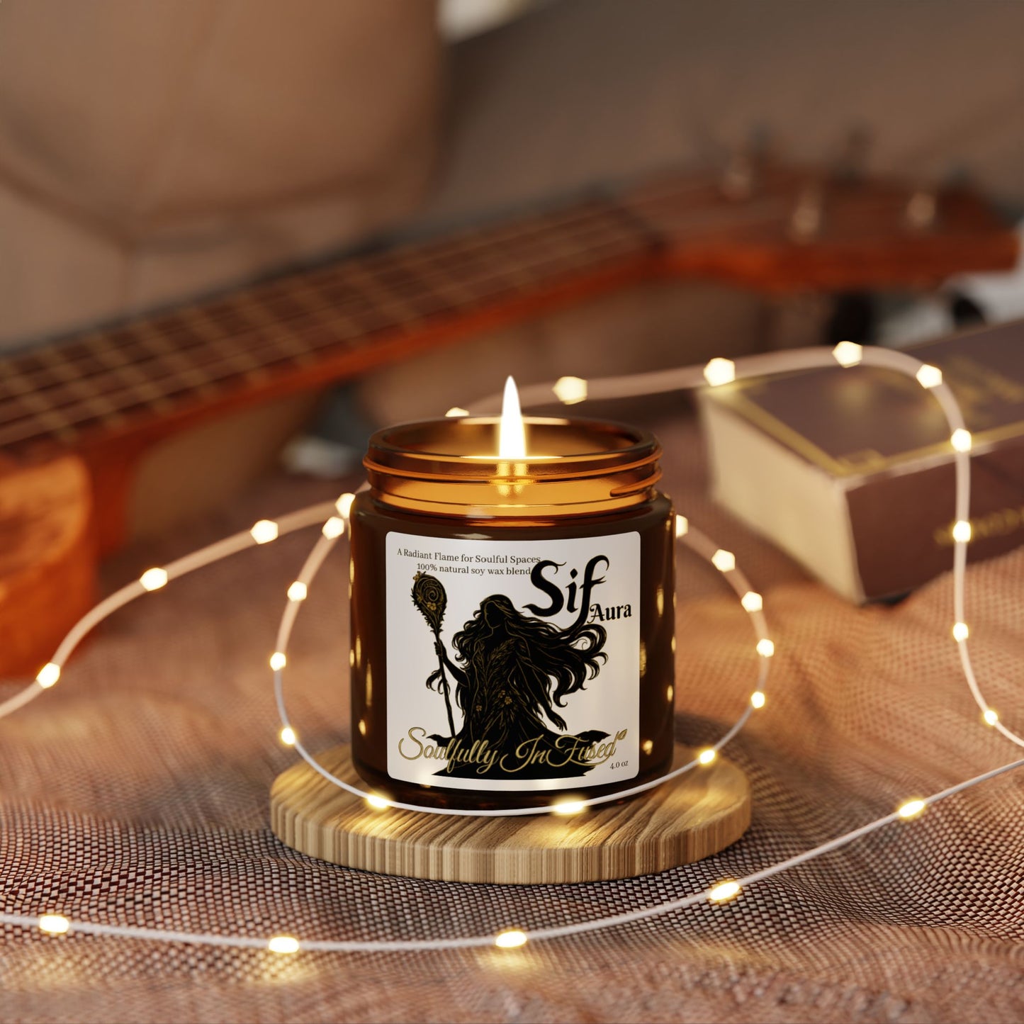 Sif's Aura Scented Soy Candle 4.0 oz