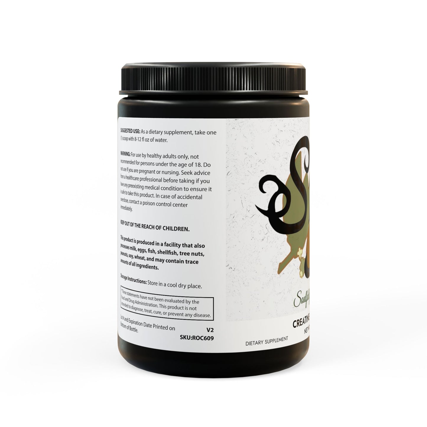 Sif's Creatine Monohydrate Supplement (300g, 10.58oz)