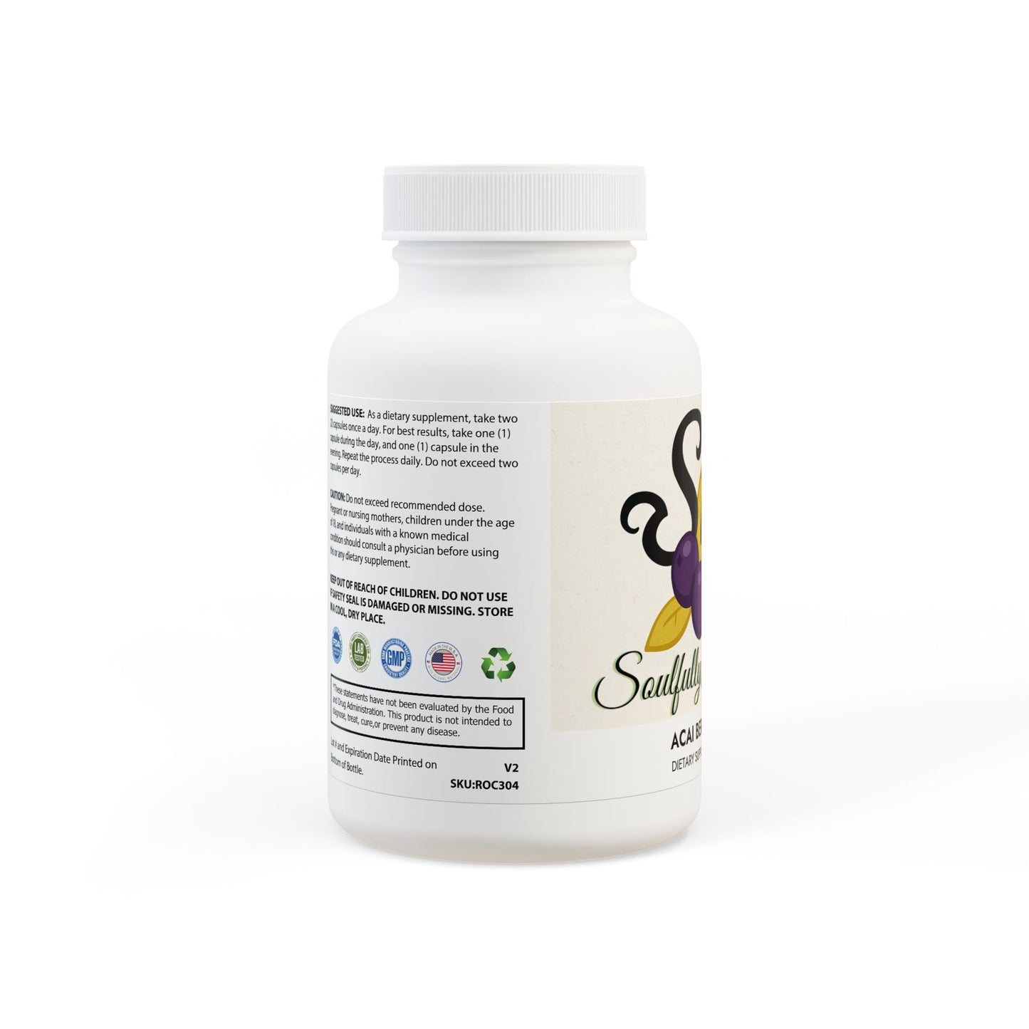 Sif's Acai Berry Complex Supplement (60 Capsules)