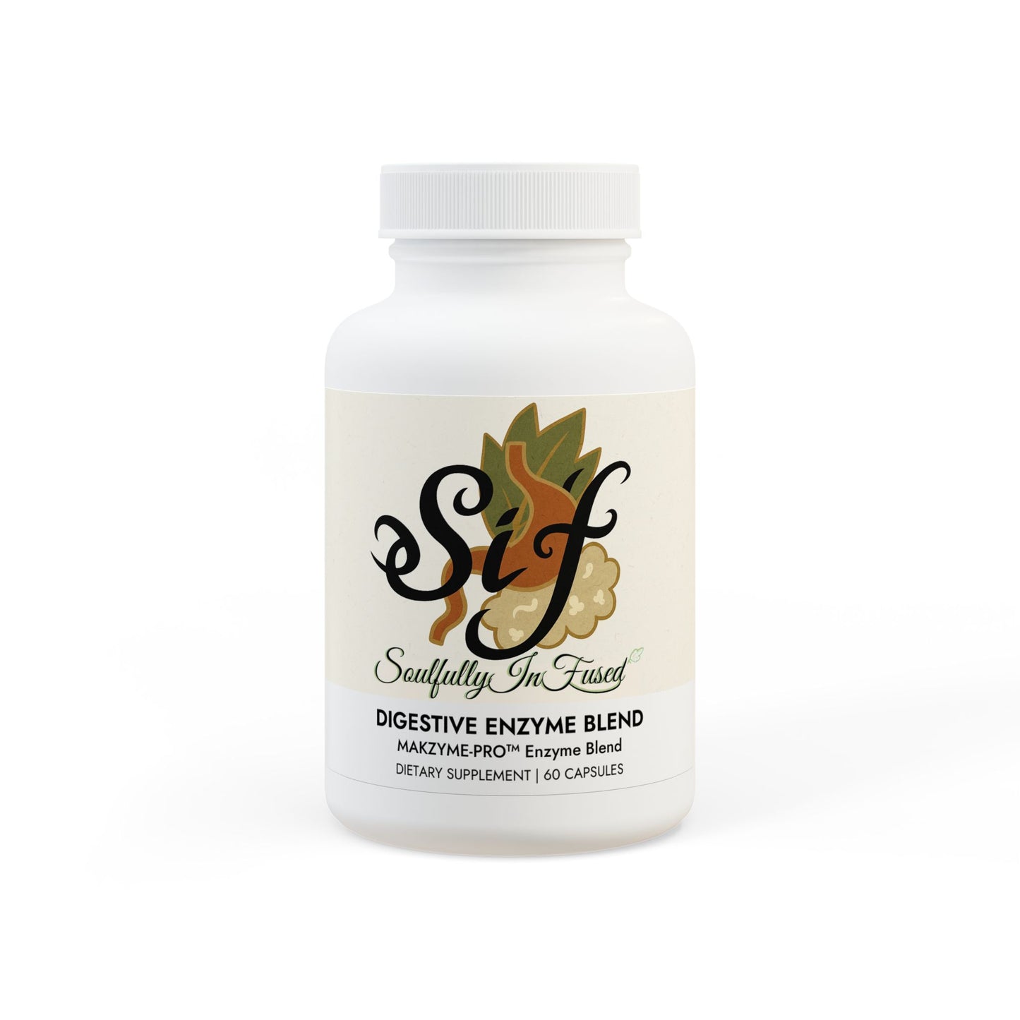 Sif's Digestive Enzyme Blend Supplement (60 Capsules)