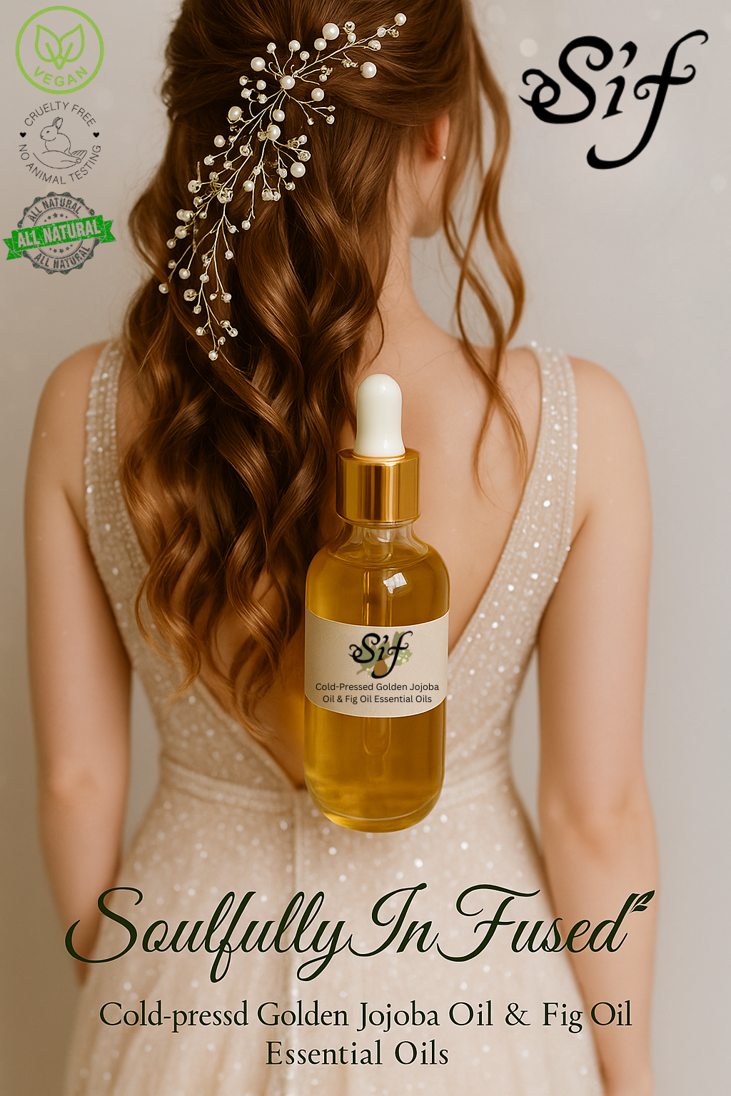 Sif's Cold-Pressed Golden Jojoba Oil & Fig Oil