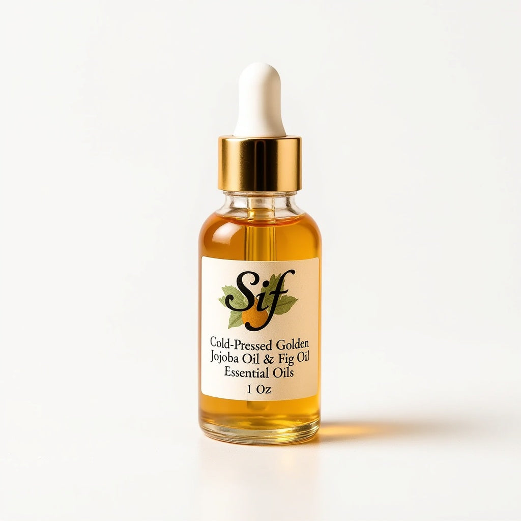 Sif's Cold-Pressed Golden Jojoba Oil & Fig Oil