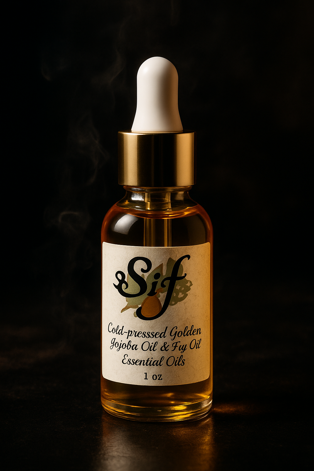 Sif's Cold-Pressed Golden Jojoba Oil & Fig Oil